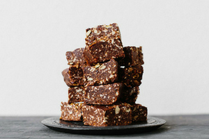 Chocolate Muesli Slice