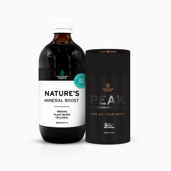 Peak Performance Blend and Nature's Mineral Boost (Colloidal)