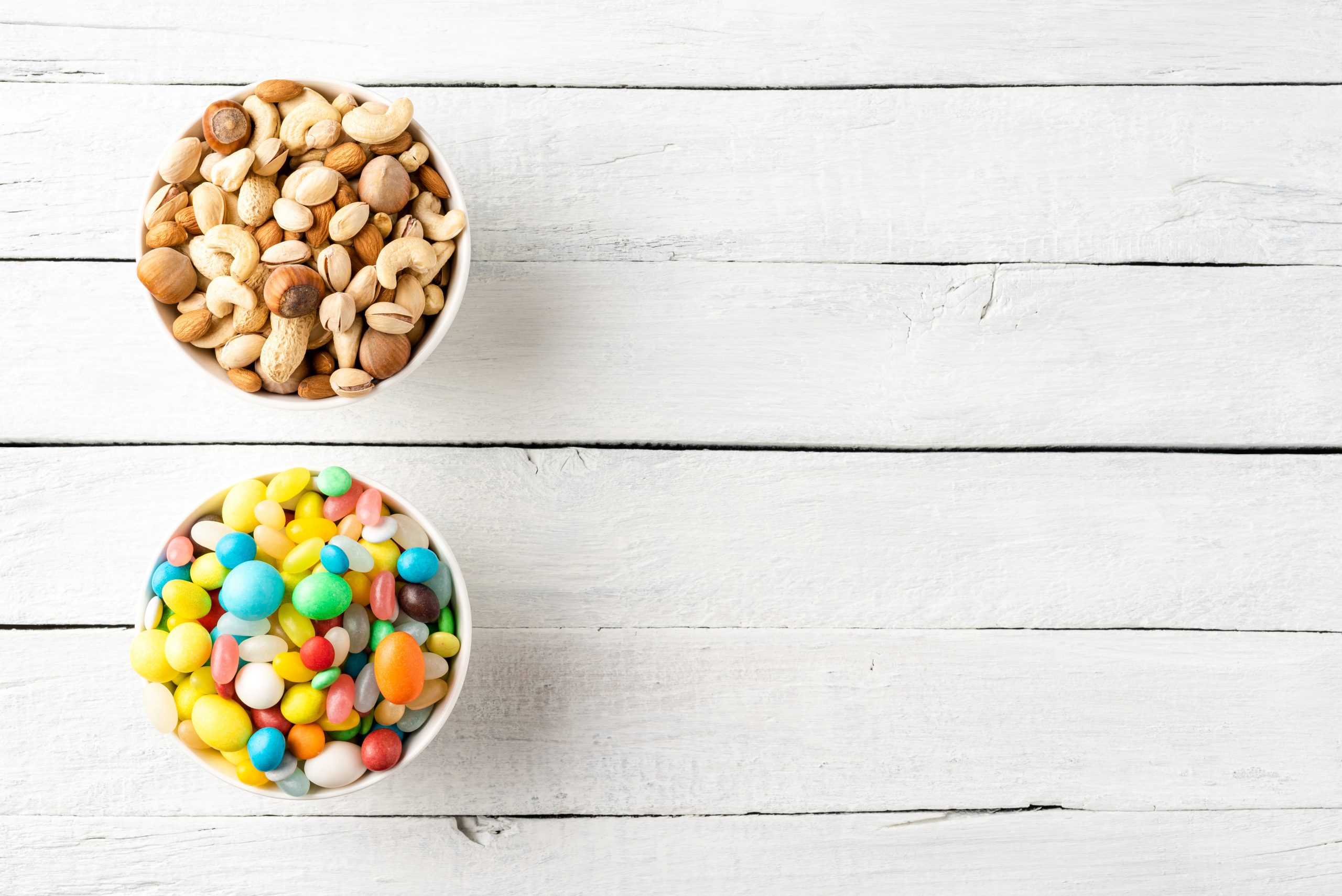 Healthy and Unhealthy Snacks