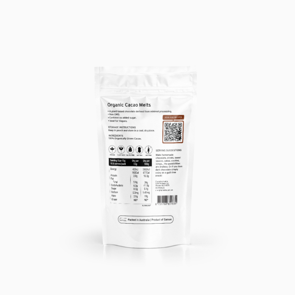 Cacao Melts - 280g - Image 2
